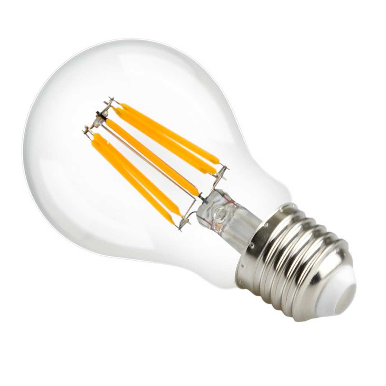 LED lampa Filament, Klar, E27, 249ln, 4W